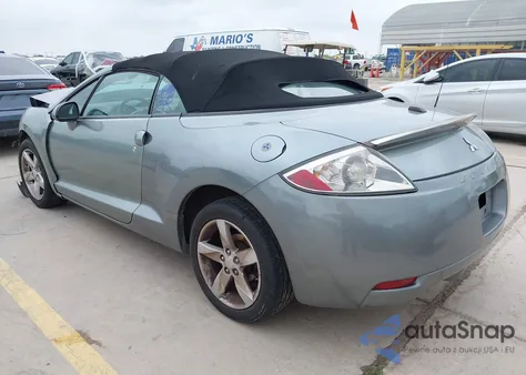 2008 Mitsubishi Eclipse Spyder Gs из США, поврежденный, VIN 4A3AL25F68E027137